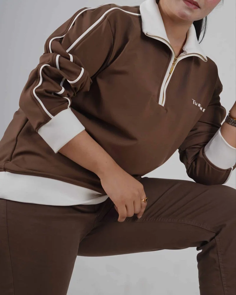 Signature Brown Sweatshirt