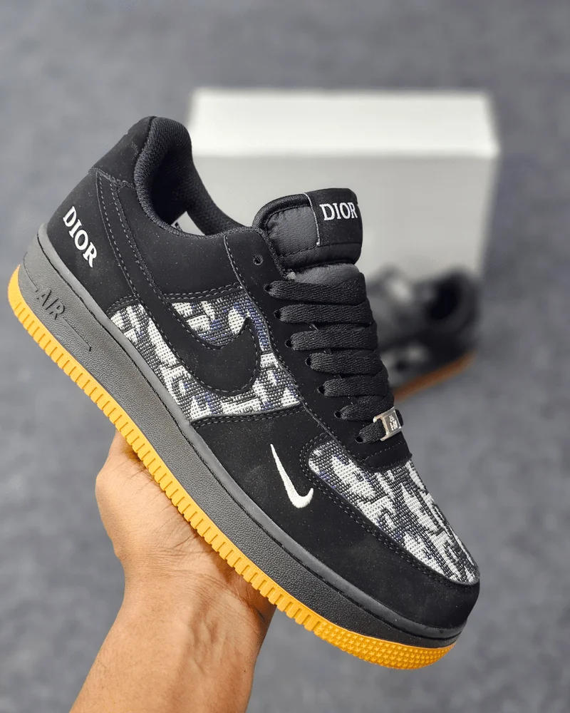 AF-1 X Dior Black