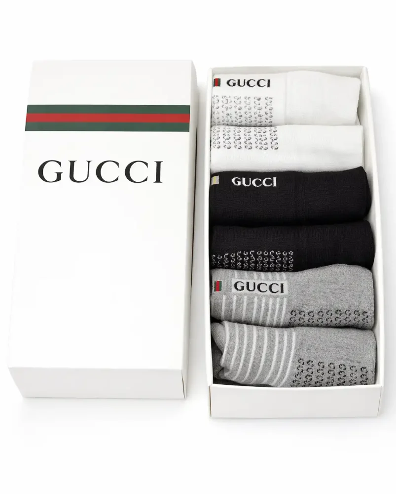 Gu*cchi New Sock Set (6-Pack)